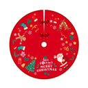 Deer Head Snowflake Santa Claus Gift Box Series Christmas Tree Bottom Decoration Apron Atmosphere Decoration - V.I.P Digital Presence