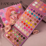 HANDAIYAN 84 Color Makeup Palette Eye Shadow + Blush + Highlight Eye Shadow Set Set Box Pearl Matte Eye Shadow - V.I.P Digital Presence