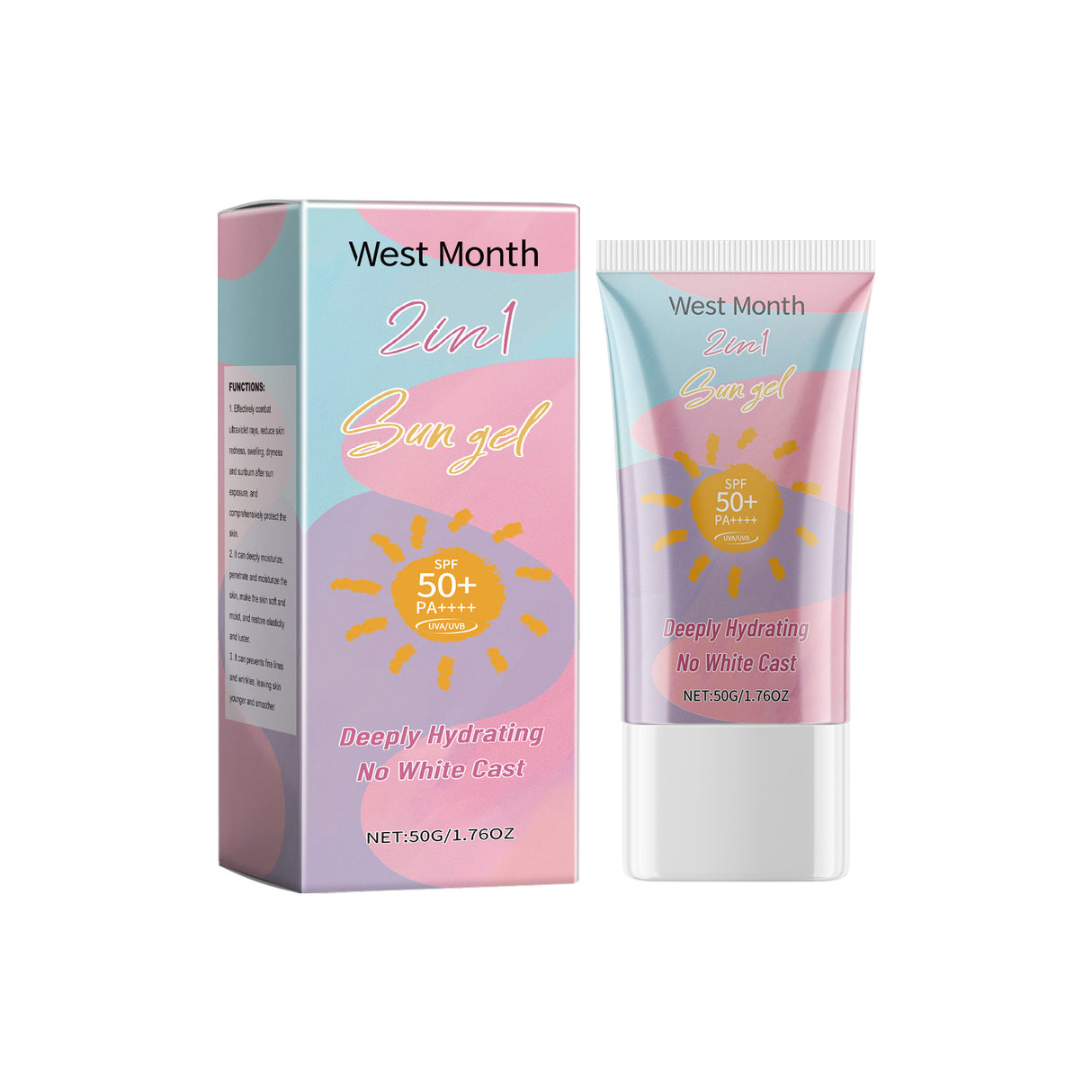 2-In-1 Protective Lotion, Summer Outdoor Double Care Facial Skin Moisturizing Lotion - V.I.P Digital Presence