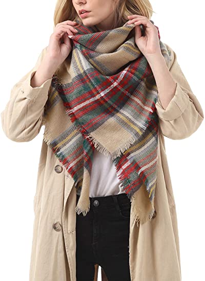women scarves-grey brown - V.I.P Digital Presence