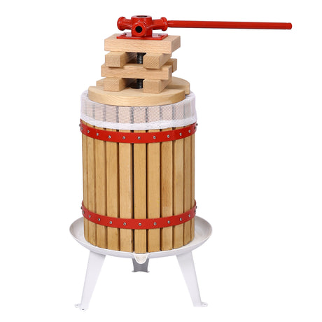 Fruit Wine Press and Crusher and Filter Bag,100% Nature Apple&Grape&Berries Crusher Manual Juice Maker for Kitchen - V.I.P Digital Presence