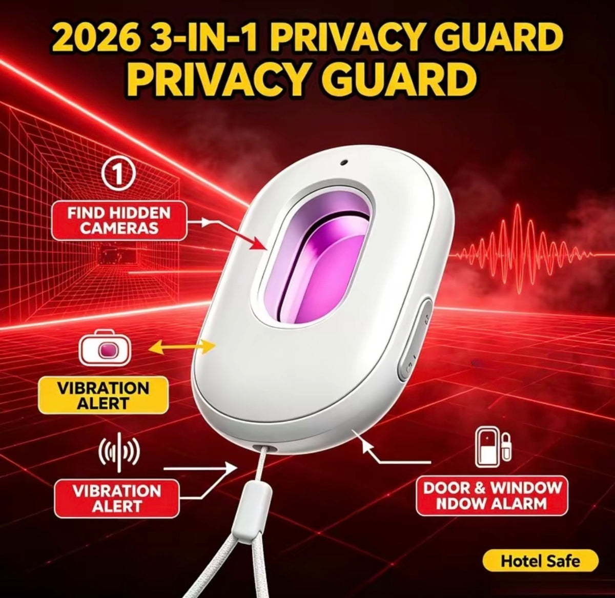 SpyShield Hidden Camera Detector