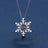 100 Languages I Love You Projection Snowflake Pendant Necklace Valentine's Day Girlfriend Gift - V.I.P Digital Presence