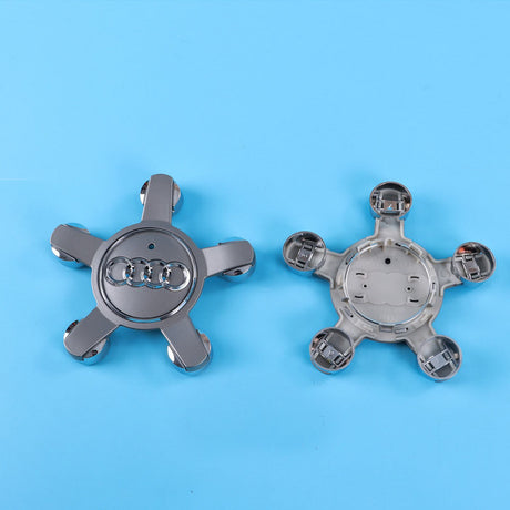 Suitable for Audi five claw wheel hub cover A4L//A5/A6L black five claw car tire center logo cover 135mm - V.I.P Digital Presence