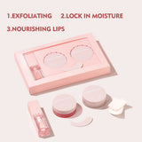 Pudaier Lip Care Set Exfoliating Lip Scrub Moisturizing Lip Mask Lip Oil Lipstick - V.I.P Digital Presence