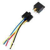 Lot10 New 12 Volt 40 Amp SPDT Automotive Relay with Wires & Harness Socket - V.I.P Digital Presence