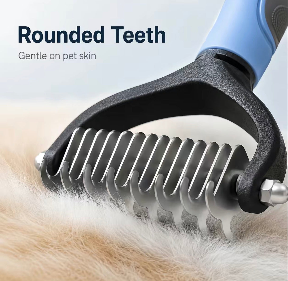 DualPaw Pet Deshedding Brush