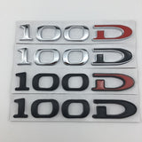 Suitable for Tesla MODEL3 S X Y 75D 85D 90D 100D displacement tail label metal car sticker - V.I.P Digital Presence