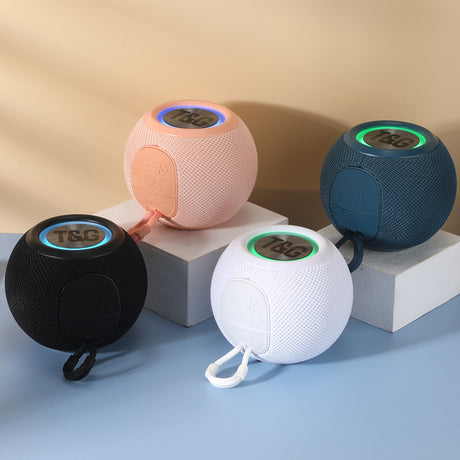 TG337 Bluetooth Speaker Wireless Fabric Card Speaker Subwoofer Portable Mini Bluetooth Speaker - V.I.P Digital Presence