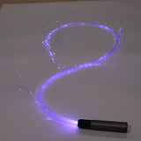 USB Rechargeable LED Fiber Optic Whips 360° Swivel Optical Whips Multi-color Disco RGB Dancing Glowing Whip Sparkle Flow string - V.I.P Digital Presence