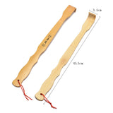 Scratching without asking for help old man with hand carved characters back scratching device - V.I.P Digital Presence