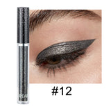 HANDAIYAN 12 Color Single Diamond Liquid Eye Shadow Psychedelic Pearly Shiny Eye Shadow Lying Silkworm Tear Makeup Eye Shadow Liquid - V.I.P Digital Presence