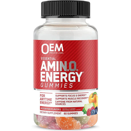 Energy gummies amino acids exercise and fitness gummies - V.I.P Digital Presence