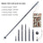Folding telescopic outdoor hiking tactical self-defense stick Walking stick - V.I.P Digital Presence