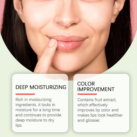 Green Apple Lip Mask, Moisturizing And Moisturizing Lips, Reducing Lip Lines, Preventing Dry Cracks, Removing Dead Skin And Moisturizing Care Lip Mask - V.I.P Digital Presence