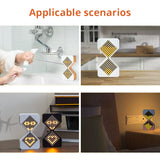 Cyber-style LED electronic sand timer: gravity-sensing, 1-30min countdown, tech decompression toy - V.I.P Digital Presence