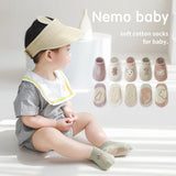 Spring And Summer New Baby Floor Socks Combed Cotton Non-Slip Indoor Cool Children Toddler Socks Cartoon Short Boat Socks - V.I.P Digital Presence