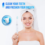 5-Speed High Frequency Vibrating Tooth Cleaner USB Electric Toothbrush Cleaning Device To Remove Stained Calculus Set Tooth Cleaning Instrument - V.I.P Digital Presence