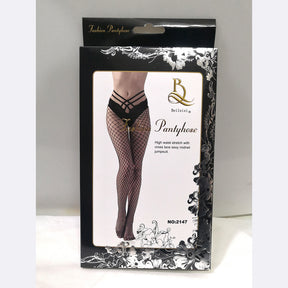 Sexy mid size mesh panties mesh socks V-waist lace sexy fishing net hollow mesh socks - V.I.P Digital Presence