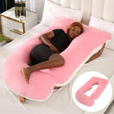 Pregnant women's pillow waist protection side sleeping slope pillow J-shaped pregnancy sleeping pillow - V.I.P Digital Presence