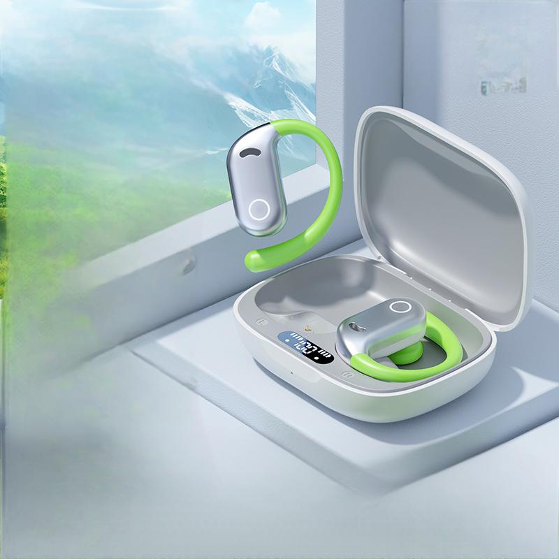 M78 Open Bluetooth Earphones Noise Reduction Wireless Ear Hanging Running Sports Digital Display Earphones - V.I.P Digital Presence