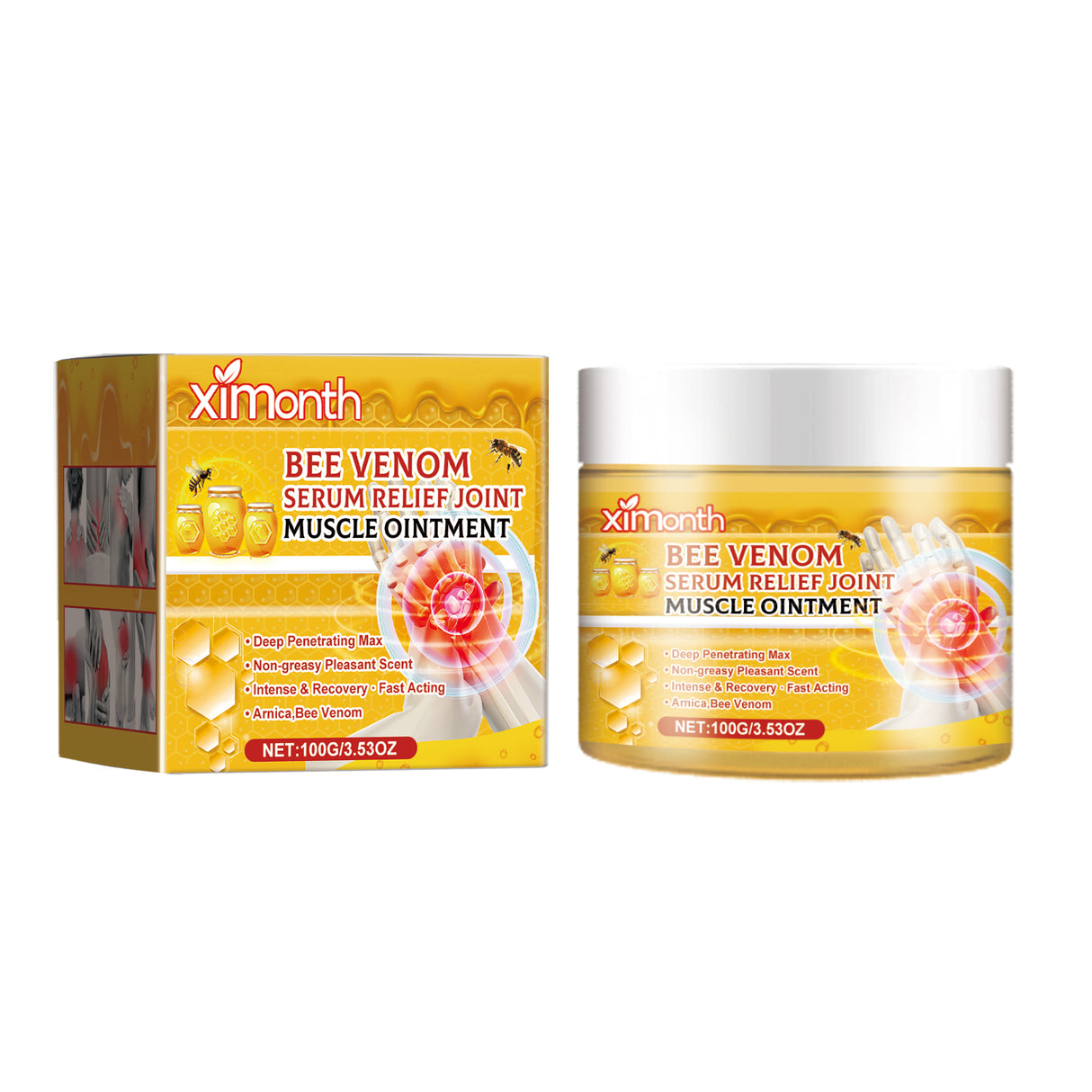 Bee Venom Joint Care Cream, Relieving Joint Muscle Soreness And Body Discomfort Care Massage Cream - V.I.P Digital Presence