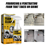 Car Interior Foam Cleaner, Wash Free Decontamination Seat Ceiling Instrument Panel Foam Cleaner - V.I.P Digital Presence