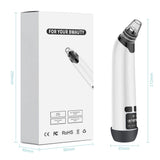 Hot Compress Blackhead Remover Vacuum Suction Acne Pore Cleaner Electric Nose Face Deep Cleansing Skin Care Device Birthday Gift - V.I.P Digital Presence