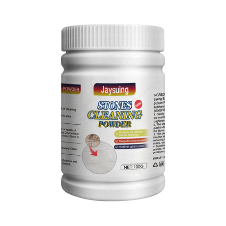 Stone Cleaning Powder, Household Kitchen Countertop Marble Tile Stain Cleaning Decontaminating Polishing Powder - V.I.P Digital Presence
