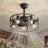 19.7In Classic Ceiling Fan with Light - V.I.P Digital Presence