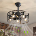 19.7In Classic Ceiling Fan with Light - V.I.P Digital Presence