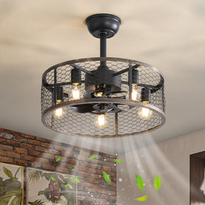 19.7In Classic Ceiling Fan with Light - V.I.P Digital Presence