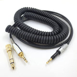 Suitable for Senhai HD6DJ HD8 HD7 HD598 head mounted headphone cable 6.35mm plug spring headphone cable - V.I.P Digital Presence
