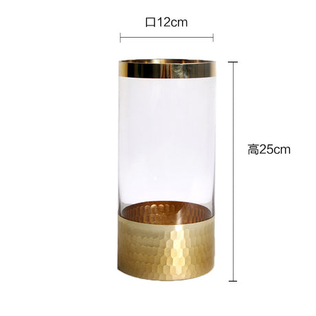 Glass vase modern transparent hydroponic flower vase home decoration ornaments - V.I.P Digital Presence