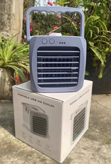 Mini spray Air Cooler Household Desktop Small Air Cooler USB Portable Mobile Air Conditioner Fan - V.I.P Digital Presence