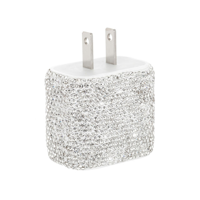 Diamond studded phone charger US standard PD20W phone charger suitable for Apple phone fast charging head - V.I.P Digital Presence