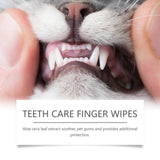 Dog And Cat Tooth Wipes, Pet Dog Mild Tooth Cleaning Tartar Stains Fresh Breath Wipes - V.I.P Digital Presence