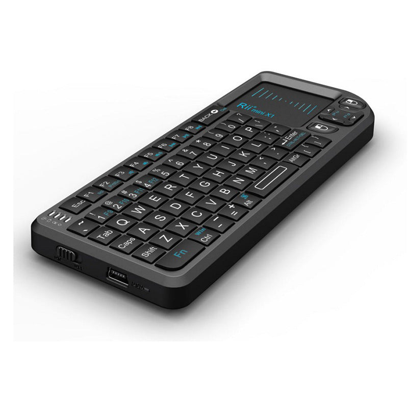 Rii X1 Mini Wireless Keyboard with Mouse Touchpad Remote Control for Home Office, Business, and HTPC Laptops - V.I.P Digital Presence