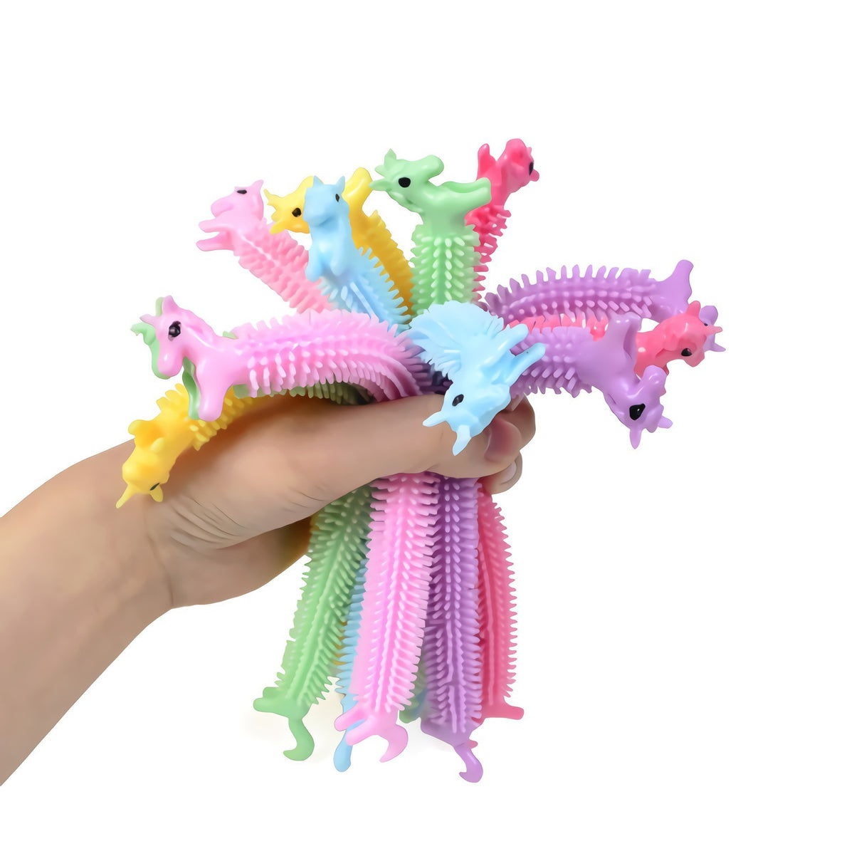 Cartoon unicorn cute pet animal lala music bracelet tpr soft rubber vent decompression noodle decompression toy - V.I.P Digital Presence