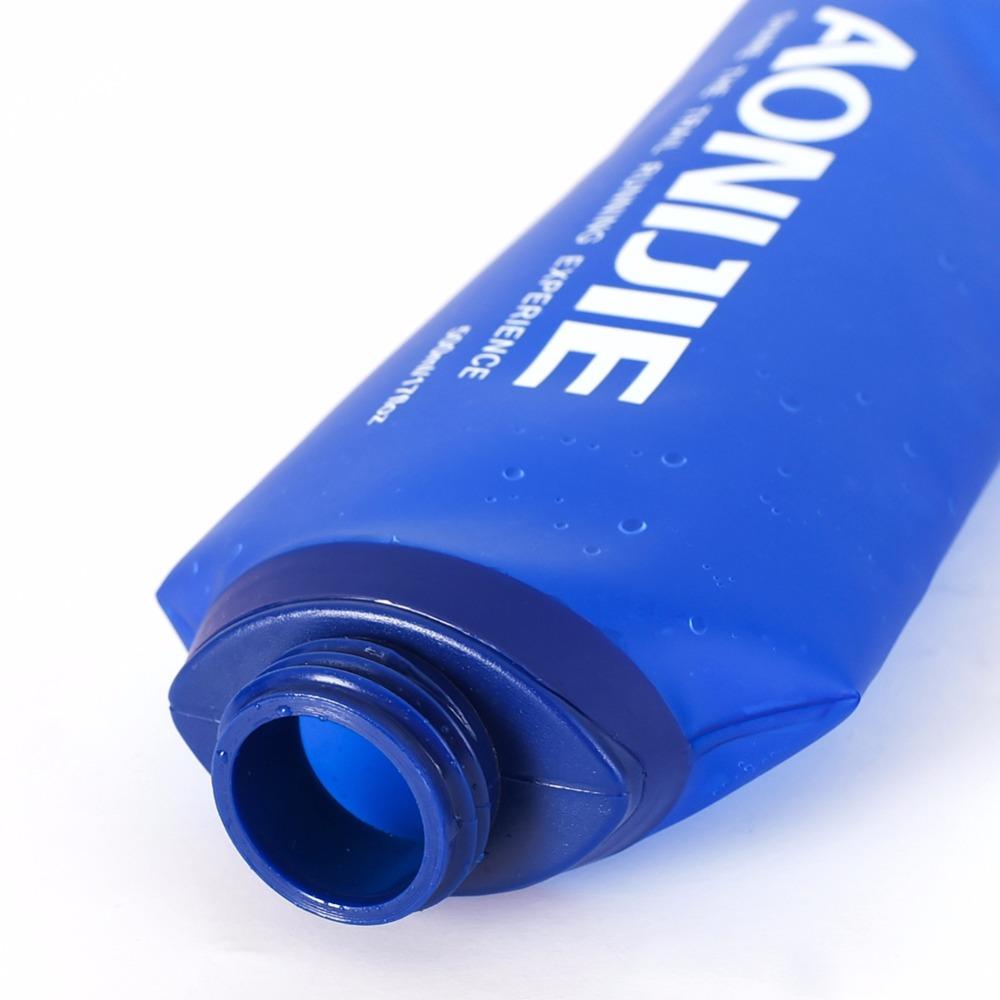 AONIJIE 500/250/170ml TPU Outdoor Sport Bottle Hydro Soft Flask Running Hiking Fitness Bicycle Tactical Canteen Water Kettle Jug - V.I.P Digital Presence