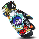 Guantes de invierno cálidos para snowboard, esquí, nieve, ciclismo, esquí, motos de nieve, tallas S, M y XL