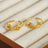 18K Gold-Plated Irregular Open Ring - V.I.P Digital Presence