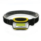 Linterna frontal LED COB de 4 modos y bajo consumo para deportes al aire libre (AAA)