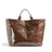 Vintage PVC tote with DuPont lettering. Simple, transparent, large - capacity handbag for commuting women. - V.I.P Digital Presence