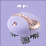 Mini Electric Head Massager Relax Shoulder Neck Deep Tissue Red Light Therapy Body Scalp Massage Kneading Vibrating Device - V.I.P Digital Presence
