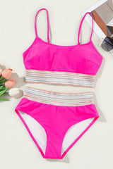 Scoop Neck Spaghetti Strap Two-Piece Swim Set - V.I.P Digital Presence