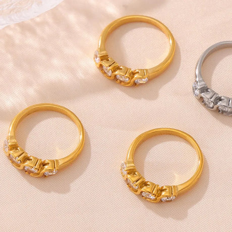 Real gold color preservation cold palace style stainless steel jewelry for women - V.I.P Digital Presence