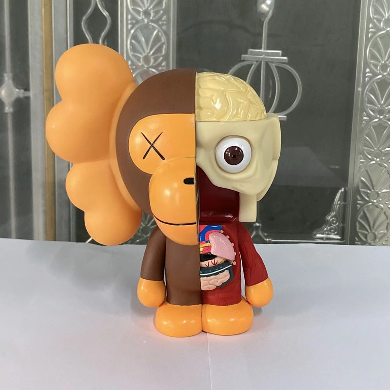 Kaws Sesame Street Doll Living Room High end Light Luxury Trendy Play Violent Bear Desktop Ornament Handmade Cartoon Home Gift - V.I.P Digital Presence
