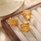 Titanium Steel Multi-Layered Ring - V.I.P Digital Presence
