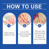 Cuidado de uñas Reparación suave Mantenimiento diario Embellecimiento de uñas de los pies Cuidado de uñas limpias y pulidas